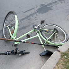 Palangoje susidūrė du dviratininkai: sužalota garbaus amžiaus moteris