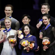Pasaulio čempionato auksas – Kinijos čiuožėjams