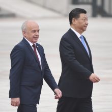 Šveicarija prisijungė prie Kinijos „Naujojo Šilko kelio“ projekto