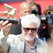 Režisierius P. Almodovaras Venecijos kino festivalyje apdovanotas už gyvenimo kūrybą