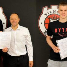 Vilniaus „Rytas“ sudarė sutartį su dviem jaunais žaidėjais