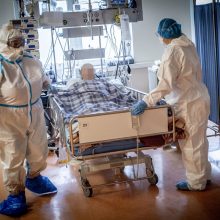 Vilniaus regione užimta apie 75 proc. lovų COVID-19 pacientams
