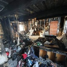 Pagalbos šauksmas iš Šalčininkų rajono: ugnis šeimą paliko be namų