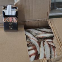 Per pirmą šių metų ketvirtį muitininkai sulaikė apie 3,4 mln. pakelių kontrabandinių cigarečių