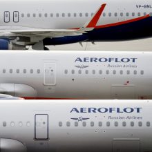 Rusijos „Aeroflot“ nuo kovo 8 dienos stabdo visus skrydžius į užsienį