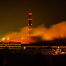 Likviduojamas gaisras Alytuje: gaisravietės rajone draudžiama dirbti
