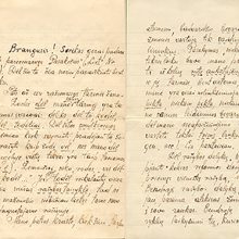 J. Jablonskio laiškas, adresuotas Z. Kuzmickiui. Kaunas, 1927 m. gruodžio 16 d.