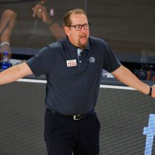 NBA metų treneriu išrinktas „Raptors“ vairininkas