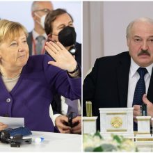 Ar prieš skambutį A. Lukašenkai Vokietija tarėsi su migrantų krizę patiriančiomis šalimis?