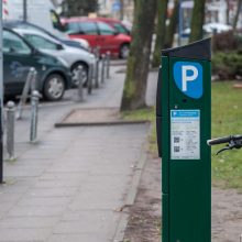 Už automobilių stovėjimą sostinėje surinkta apie 10 mln. eurų – kam skiriamos šios lėšos?