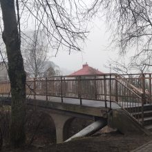 Gargždų pėsčiųjų viaduko laukia pokyčiai