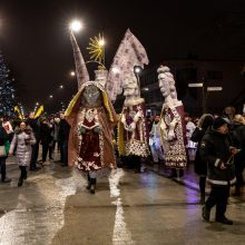 Šiauliuose Trijų karalių šventė pažymėjo kalėdinio laikotarpio pabaigą