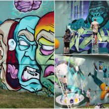 Gatvės meno festivalis Kalniečių parke: menininkai stebino įspūdingais kūriniais