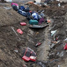 Autobuso avariją Lenkijoje išgyvenę 24 ukrainiečiai grįžo į tėvynę