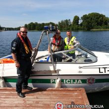 Trakų policija didelį dėmesį skiria pramoginei laivybai ir elgesiui vandenyje