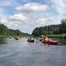 Karščiai – ne kliūtis: „Gilės“ žygeiviai įveikė 145 km 