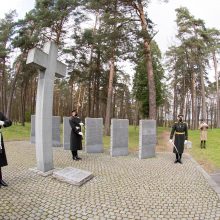 Vilniuje pagerbtos Antrojo pasaulinio karo aukos