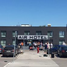 Sumaištis Kauno oro uoste: dėl melagingo pranešimo atidėti skrydžiai