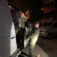 Maži mobilūs karavanai – operatyvi pagalba Ukrainai