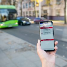 Speciali mobilioji programėlė leis patogiau keliauti Kauno viešuoju transportu