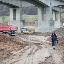 Kaune pradėta tilto per Nerį statyba