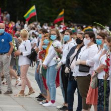 Prezidentas: didžiuojuosi savo tauta, atsiliepusia į kvietimą padrąsinti baltarusius