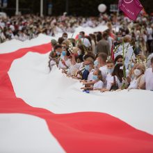 Prezidentas: didžiuojuosi savo tauta, atsiliepusia į kvietimą padrąsinti baltarusius