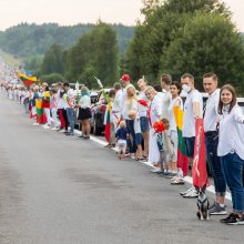 Dėl galimo Lietuvos oro erdvės pažeidimo per „Laisvės kelią“ – nota Baltarusijai