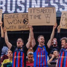 Smūgis lietuviams: Šaro „Barcelona“ Kaune kapituliavo prieš „Real“