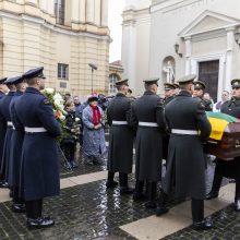 Antakalnio kapinėse palaidotas partizanas J. Vitkus-Kazimieraitis