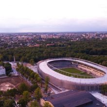 Kauno valdžia neigia kalbas, kad stadiono atidarymas vėluos