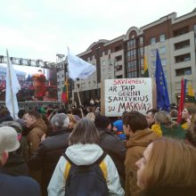 A. Tapinas atskleidė, kokių veiksmų imsis po protesto