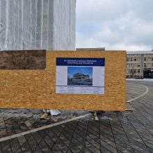 Pokštas ar bandymas kelti sumaištį: netikras plakatas skelbia, kad Soborą pakeis stovėjimo aikštelė