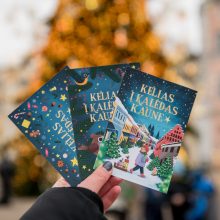 Nemokamas kalėdinis Kauno paštas: jūsų linkėjimai artimiesiems juos pasieks visoje Lietuvoje