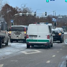 Jonavos gatvėje – trijų automobilių avarija