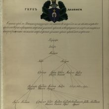 Kilmė: bajorystę patvirtinantis dokumentas pasiekė iš caro laikų.