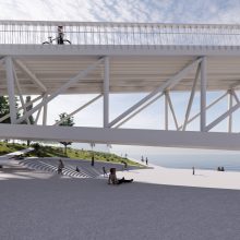 Žalia šviesa uždegta: pradedamas statyti pirmasis tiltas tarp Nemuno salos ir Žemosios Fredos