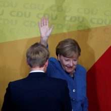 A. Merkel partija švenčia pergalę parlamento rinkimuose