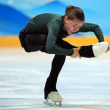 Rusijos dailiojo čiuožimo vunderkindės įtariamo dopingo bylą CAS teismas nagrinės sekmadienį