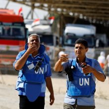 JT agentūra teigia, kad nuo žiauraus karo Gazoje pradžios žuvo 17 jos darbuotojų