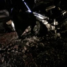 Skaudi avarija Marijampolėje: automobilių kaktomuša pareikalavo moters gyvybės