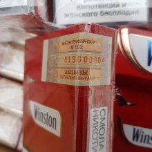Šiemet sulaikyta tris kartus daugiau cigarečių kontrabandos, jos vertė – 11 mln. eurų