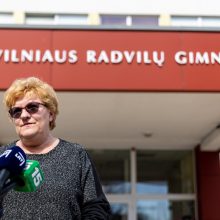 Šaudynės Vilniaus Radvilų gimnazijoje: sužeisti du 15-mečiai, įtariamas paauglys neprisipažino