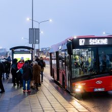 Vilniuje – vairuotojų streikas: į gatves neišvažiavo daugiau nei pusė autobusų