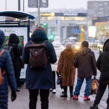 Vilniuje – vairuotojų streikas: į gatves neišvažiavo daugiau nei pusė autobusų