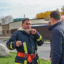 „Ekologistikos“ gaisro tyrimas: įtarimai – ir Alytaus priešgaisrinės tarnybos vadovui