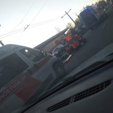 Tragiška avarija Šančiuose: motociklininkas žuvo vietoje