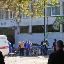 V. Putinas: šaudynės Krymo mokykloje – „globalizacijos“ rezultatas
