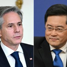 Q. Gangas: Taivanas kelia didžiausią riziką Kinijos ir JAV santykiuose