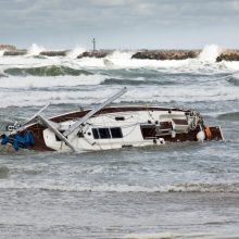 Jachtos katastrofa: dukra meldžia padėti surasti dingusį tėvą